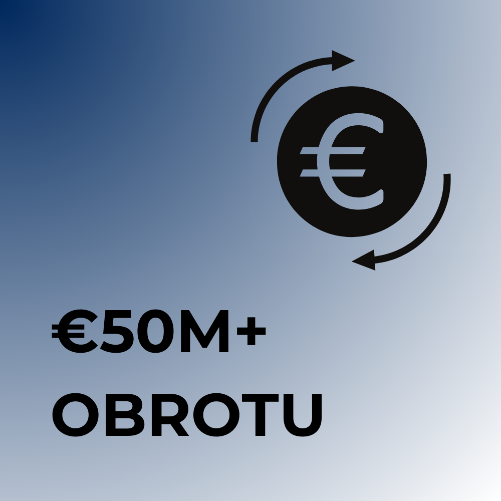 €50M+ obrotu rocznego